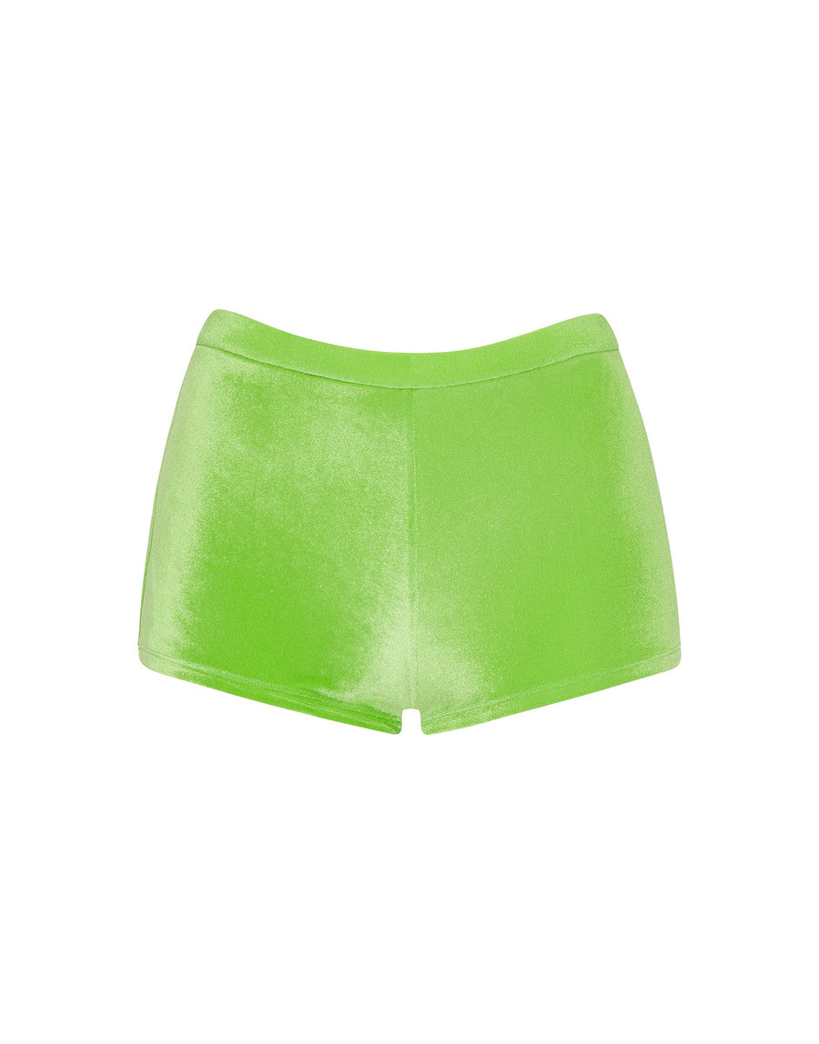 CELESTE - VYNE Green Velvet Short image 1