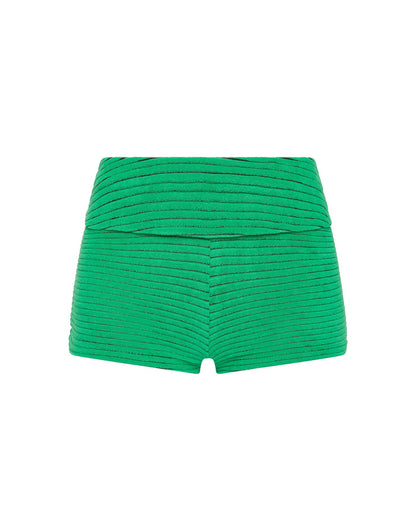 ELLI - HUBE Green Terry Towelling Short image 1