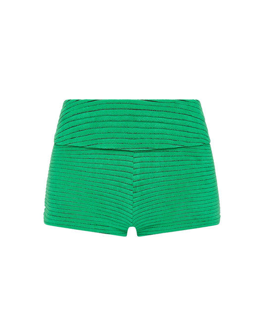 ELLI - HUBE Green Terry Towelling Short image 1