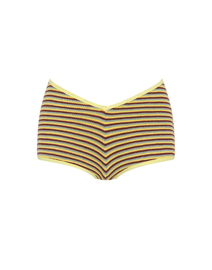 RICHI - BUTTER CROCHET STRIPE Short image 1
