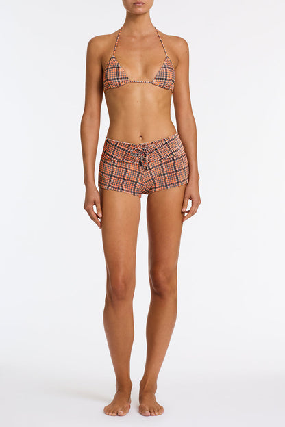 FREDY - JAM VELVET CHECK Short image 2