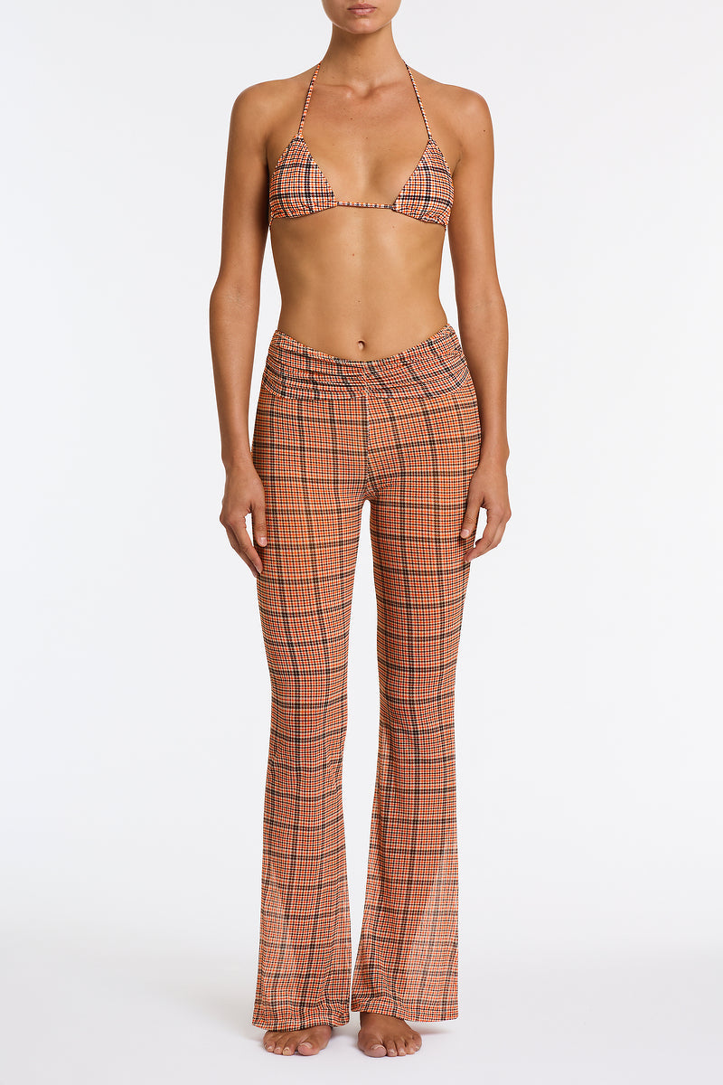 KIKA - JAM VELVET CHECK Pants image 2