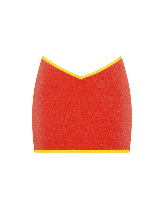 ALBI - RUBY RED SPARKLE Skirt image 2