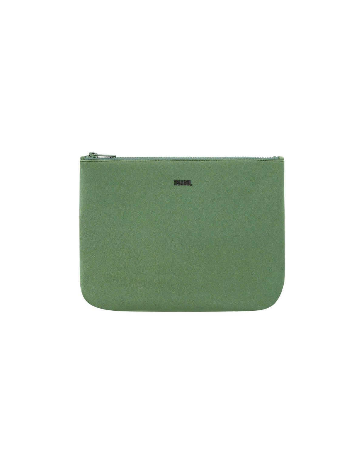 KHAKI - Neoprene Zip Pouch image 1