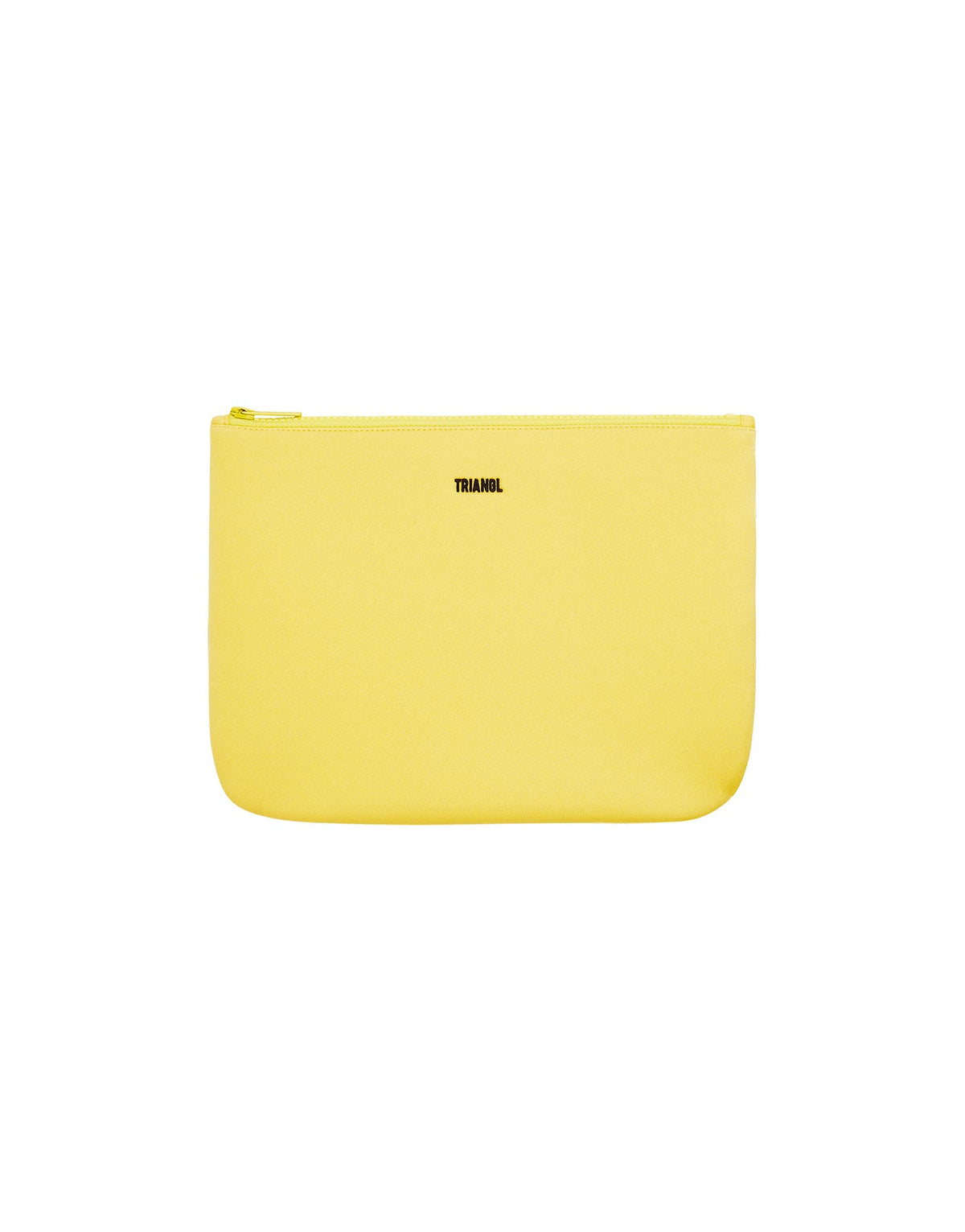 LEMON - Yellow Neoprene Zip Pouch image 1